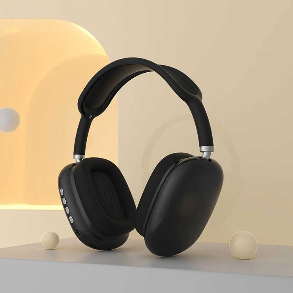 EchoWave P9 Wireless Headphones – High-Fidelity Sound with Comfort Design 🎧✨